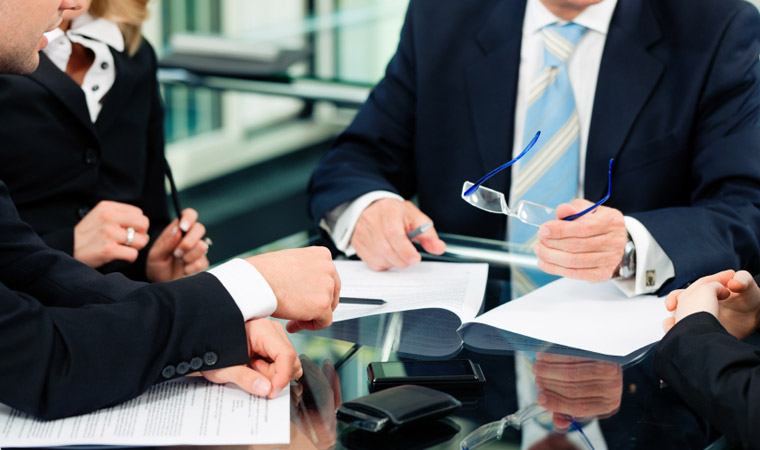 Videoconferenza: gruppo al lavoro